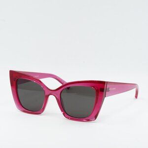 🕶️ New Saint Laurent SL552 004 Sunglasses - Pink Frame, Black Lenses
